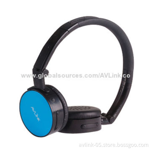 Foldable Bluetooth V3.0 Stereo Headphones, Capable of Connecting 2 Smartphones/PC Simultaneously